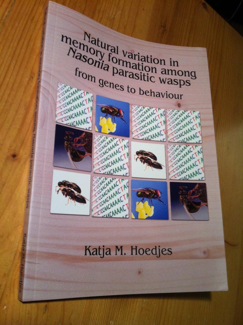 Hoedjes, Katja M - Natural variation in memory formation among Nasonia parasitic wasps - from genes to behaviour