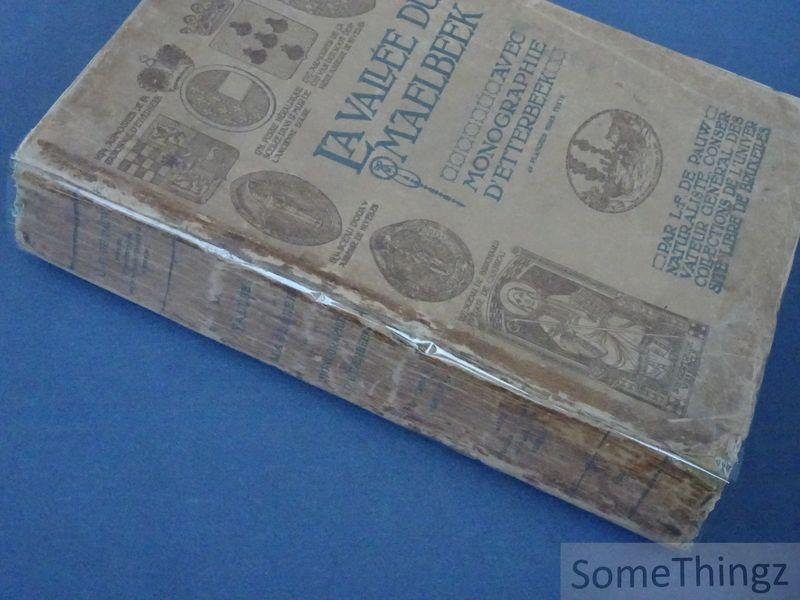 de Pauw, L. F. - La vallée du Maelbeek, avec monographie d'Etterbeek. 42 planches hors texte.
