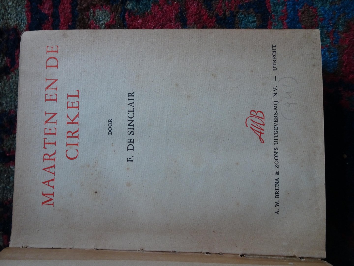 Sinclair, F. de - MAARTEN EN DE CIRKEL