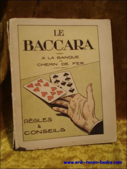 Huitte, G. - Baccara. Regles et conseils.