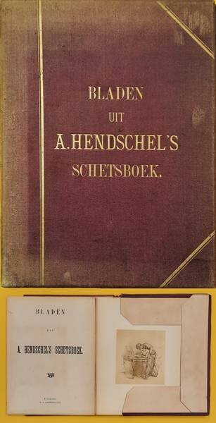 HENDSCHEL, A. - Bladen uit A. Hendschel's schetsboek.