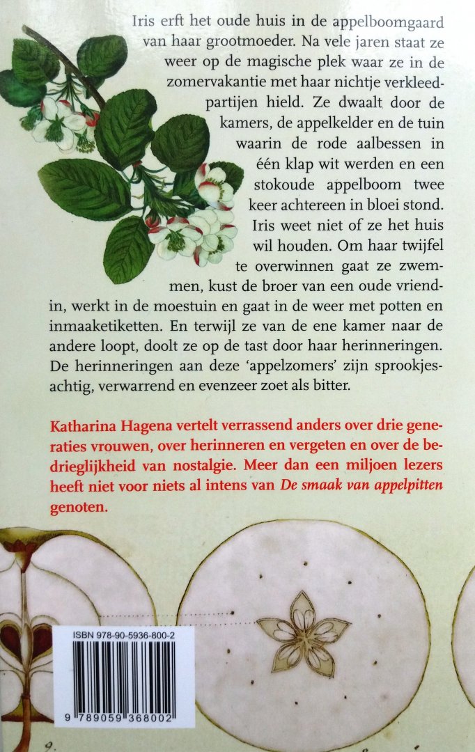 Hagena, Katharina - De smaak van appelpitten