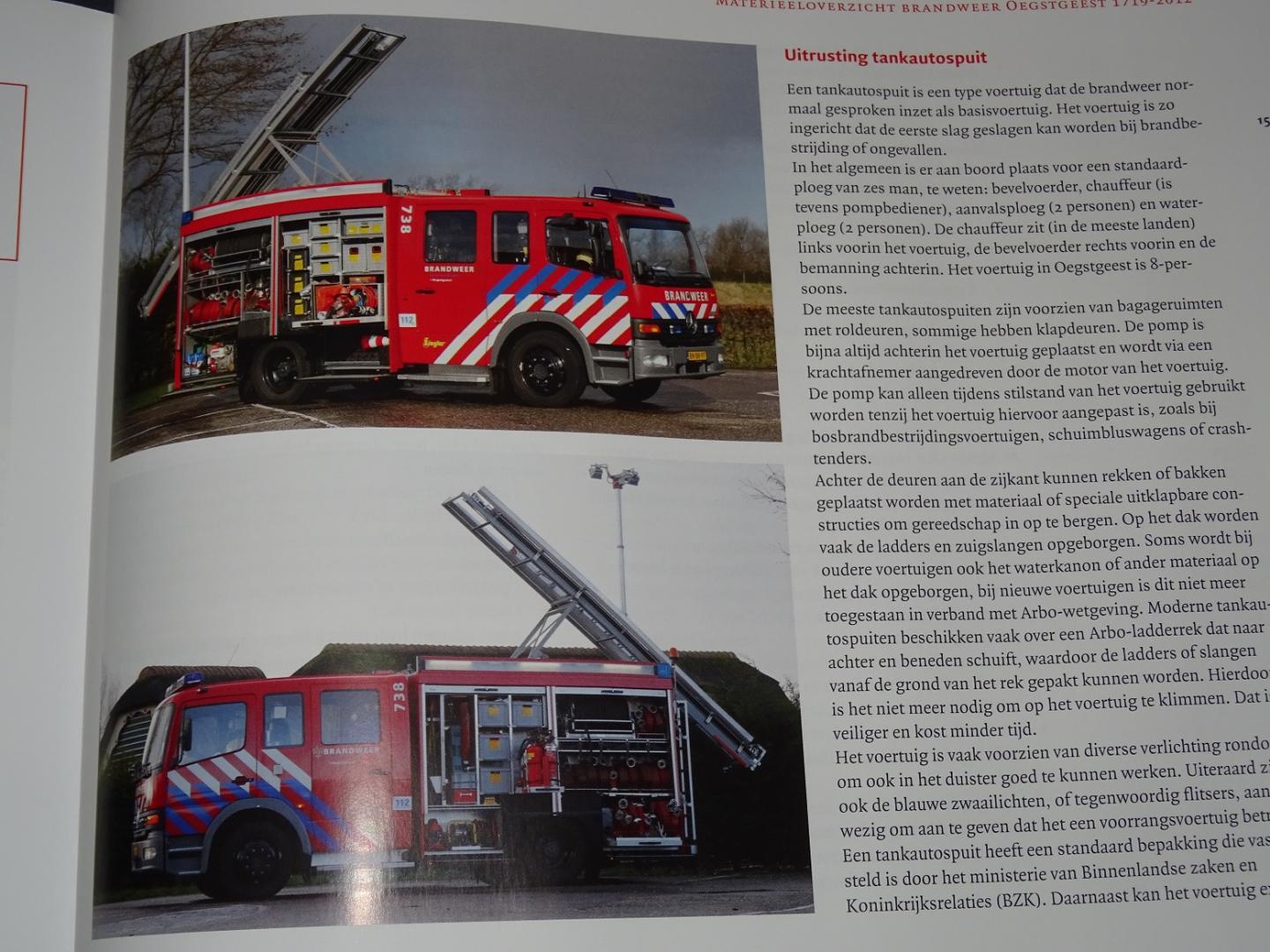 Projectteam Vereniging Oud Oegstgeest - Nog niet uitgeblust : Drie eeuwen Vrijwillige Brandweer Oegstgeest