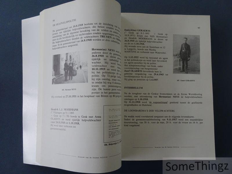 Marut, Alex (compil.). - Kroniek van de Genkse politie : politie Genk, 1920-1995.