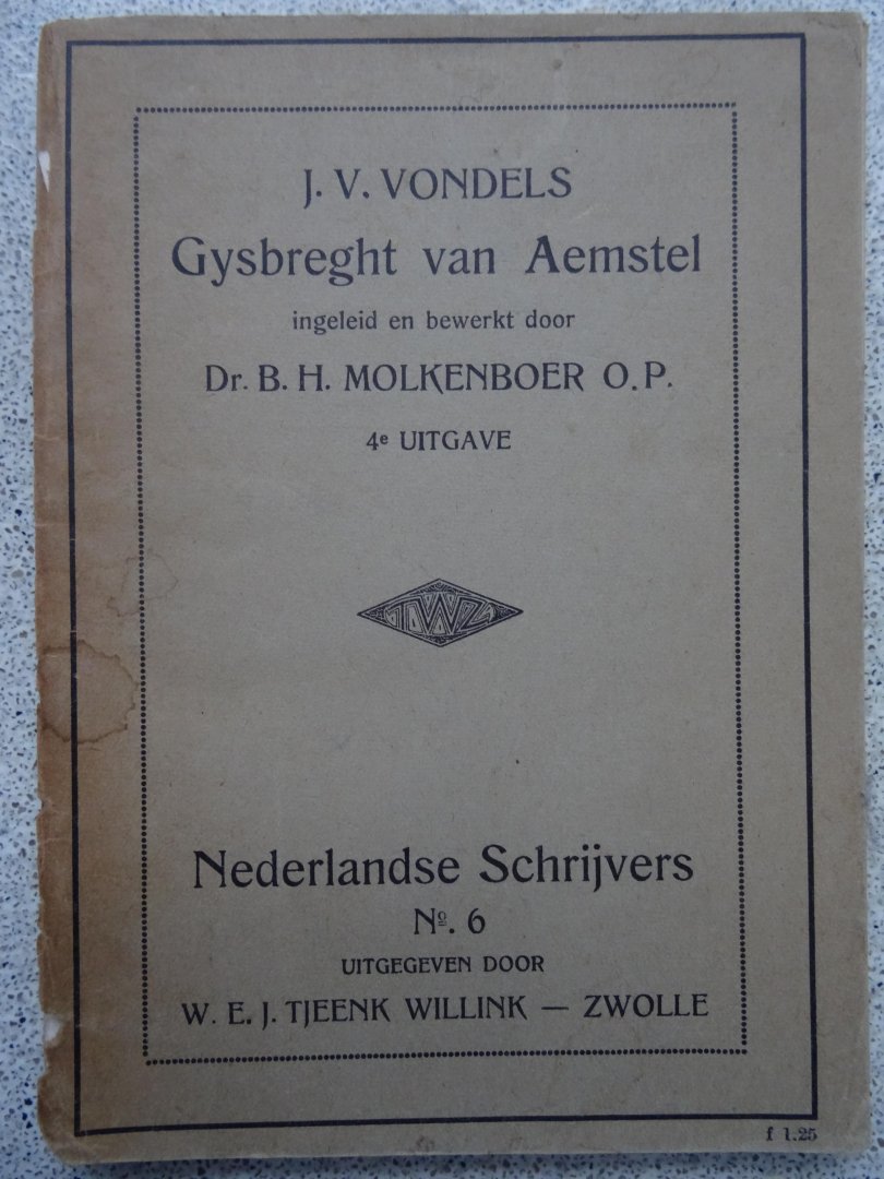 Vondel, Joost van den - Gysbreght van Aemstel
