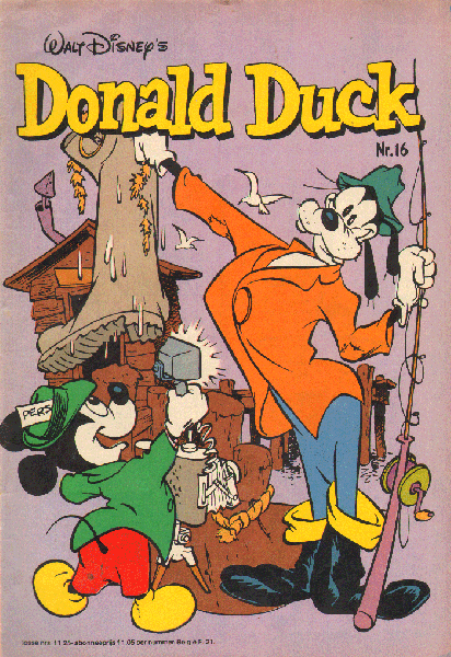 Disney, Walt - Donald Duck 1980 nr. 16, Een Vrolijk Weekblad, goede staat
