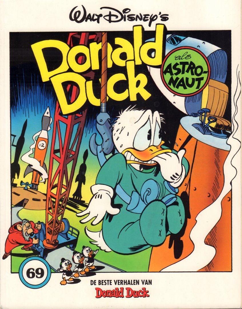 Disney, Walt - Donald Duck 069, Donald Duck als Astronaut, De beste verhalen uit Donald Duck, softcover, gave staat