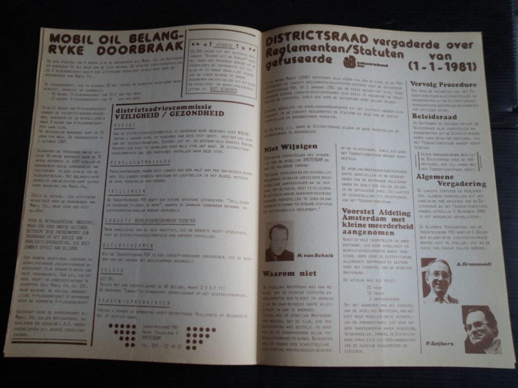  - Nieuws uit de Burcht, Kaderkrant Industriebond FNV