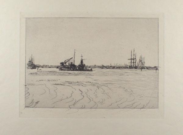 Mees, Fokko, Dirk Nijland, A. Derksen van Angeren, S. Moulijn e.a. - Vereeniging tot Bevordering der Grafische Kunst. 12 Prenten door leden der Vereeniging.