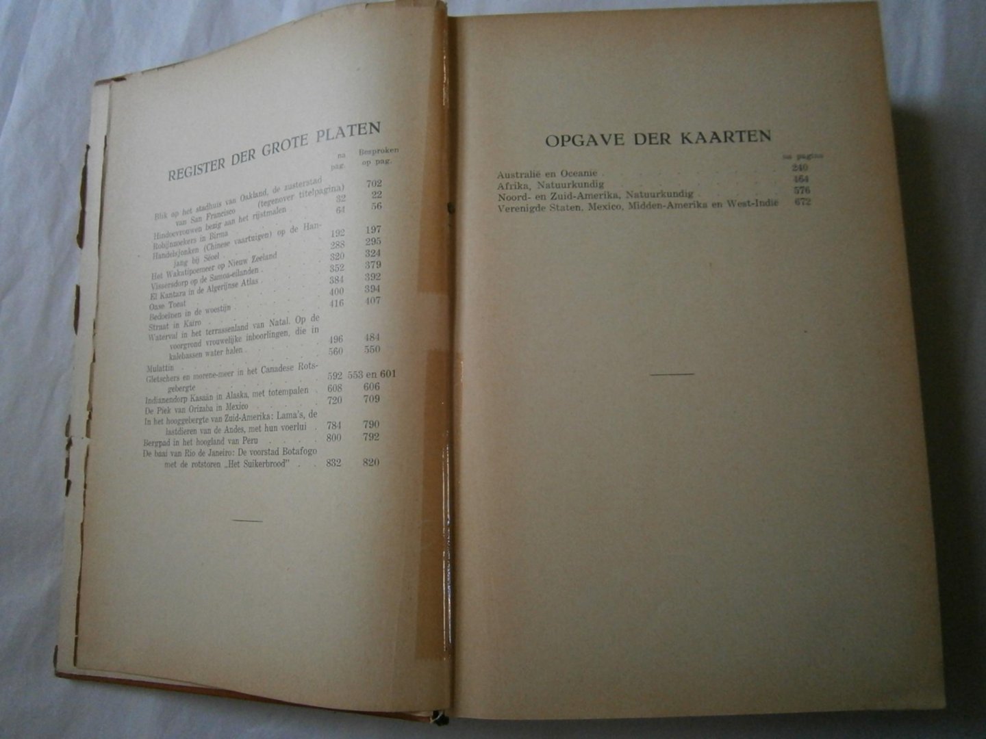 Ule, Prof. Dr. Willi - Landen en volken van alle werelddelen in woord en beeld  deel I en II