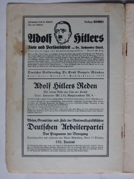 Willikens, Werner - Nationalsozialistische Agrarpolitk