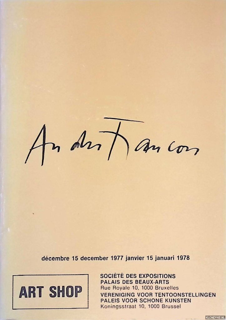 François, André - André François: dessins, pastels, acryliques, bois, collages = André François: tekeningen, pastels, acryl, hout, collages