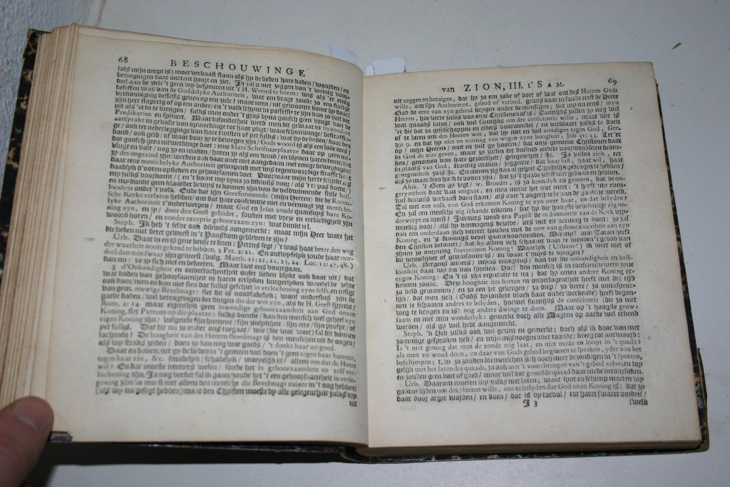 Lodensteyn, Jodocus - Beschouwinge van Zion: Ofte Aandagten en Opmerkingen over den tegenwoordigen toestand van 't Gereformeerde Christen Volk