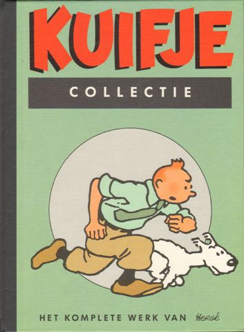 Herge - Kuifje Collectie, De Zeven Kristallen Bollen. De Zonnetempel. De Guitenstreken Van Quick & Flupke. Het Komplete Werk Van Hergé. hardcover, zeer goede staat