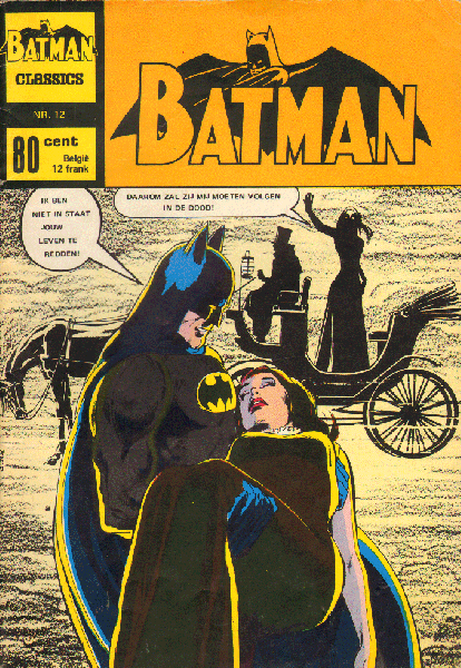 Batman - Batman Classics nr. 12, Sterf door te Rouwen, geniete softcover, goede staat