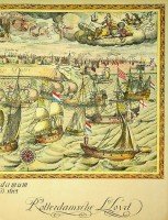 RL - Menukaart Rotterdamsche lloyd, Roterodamum 1615