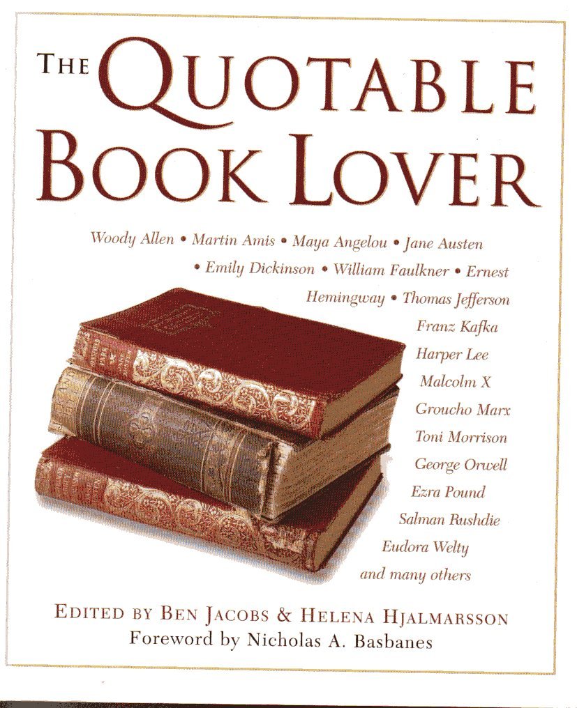 Jacobs, Ben - The Quotable Book Lover