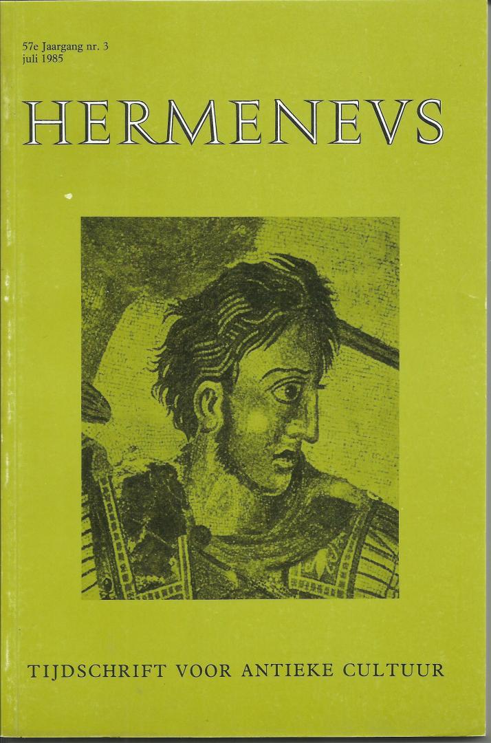 Kavafis, K.P./ Warren, Hans/ Mario Molegraaf - Alexandrië. Hermeneus jaargang 57, nummer 3, 1985
