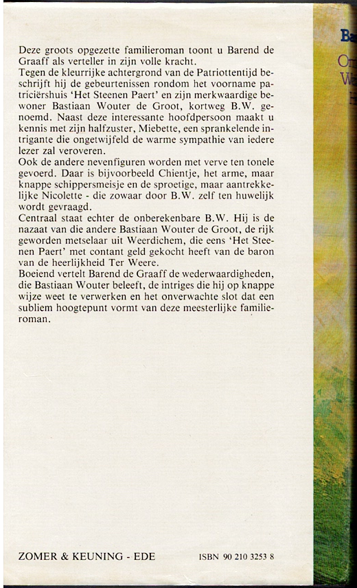 Barend de Graaf - Een man als Bastiaan Wouter