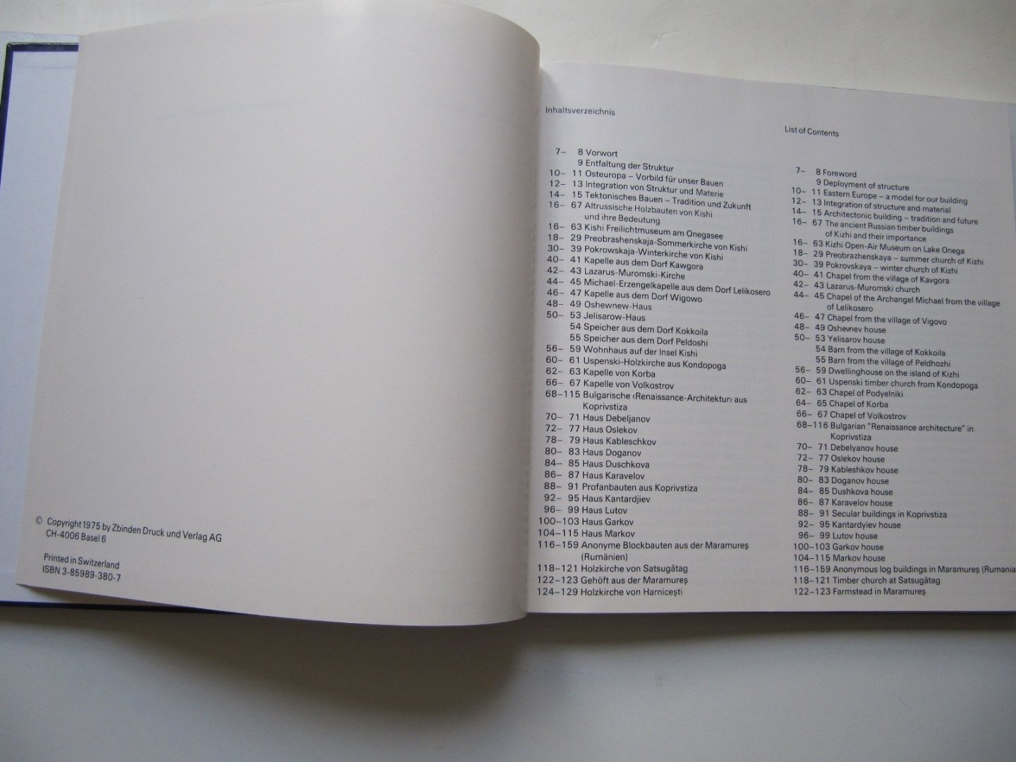 Werner Blaser - Osteuropa Strukturale Architektur  / Eastern Eorope Structural Architecture