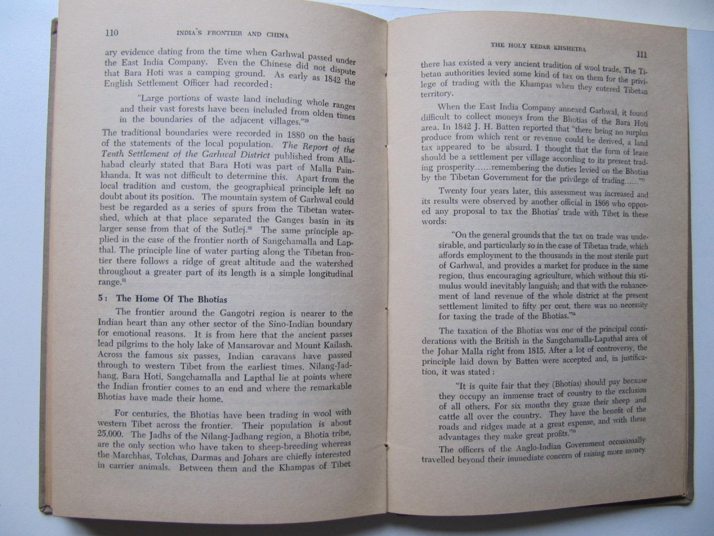 Ramesh Sanghvi - India's Northern Frontier and China