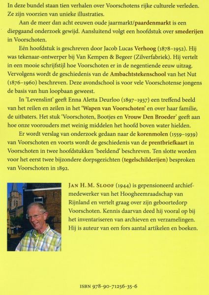 Jan Sloof - Voorschotense Verhalen - Pareltjes uit Voorschoten van de vorige eeuw