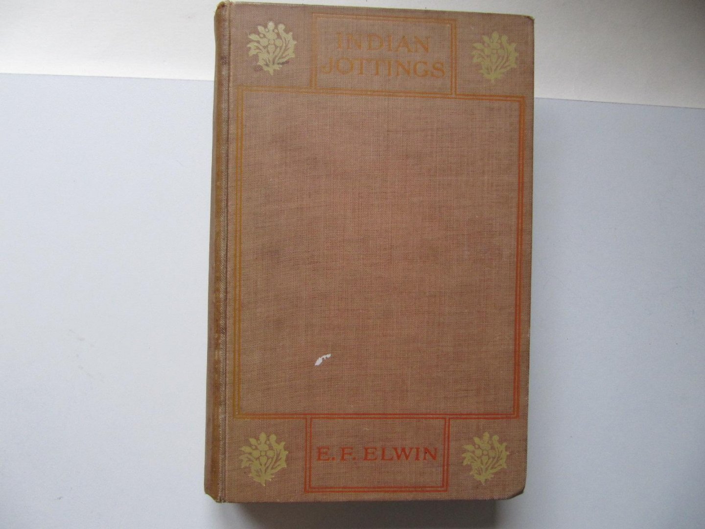 Eward F. Elwin - Indian Jottings - from ten years' experience in and around Poona City