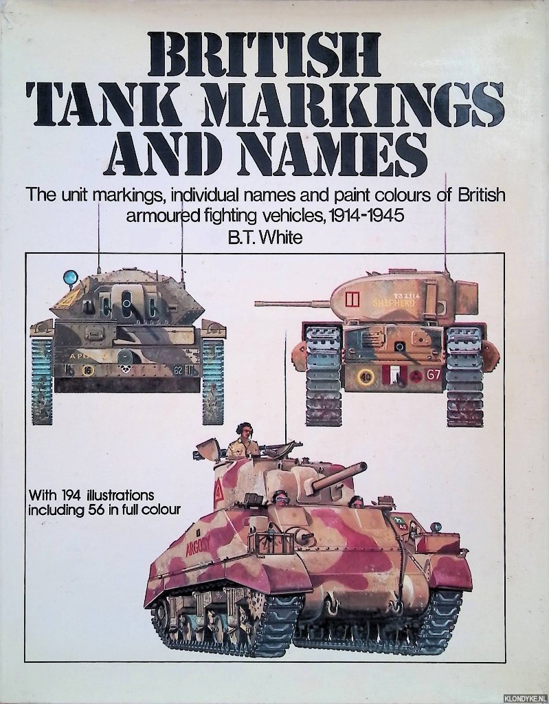 White, B.T. - British Tank Markings and Names