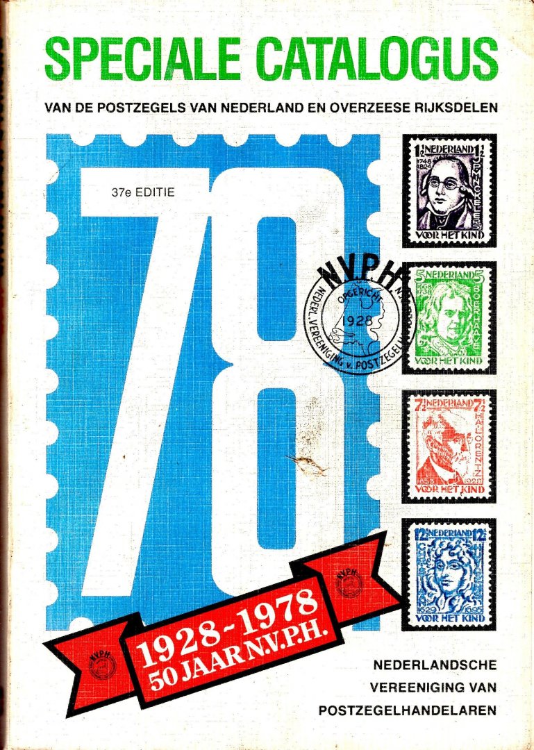  - Speciale catalogus van de postzegels van Nederland en overzeese rijksdelen - 37e editie 1978