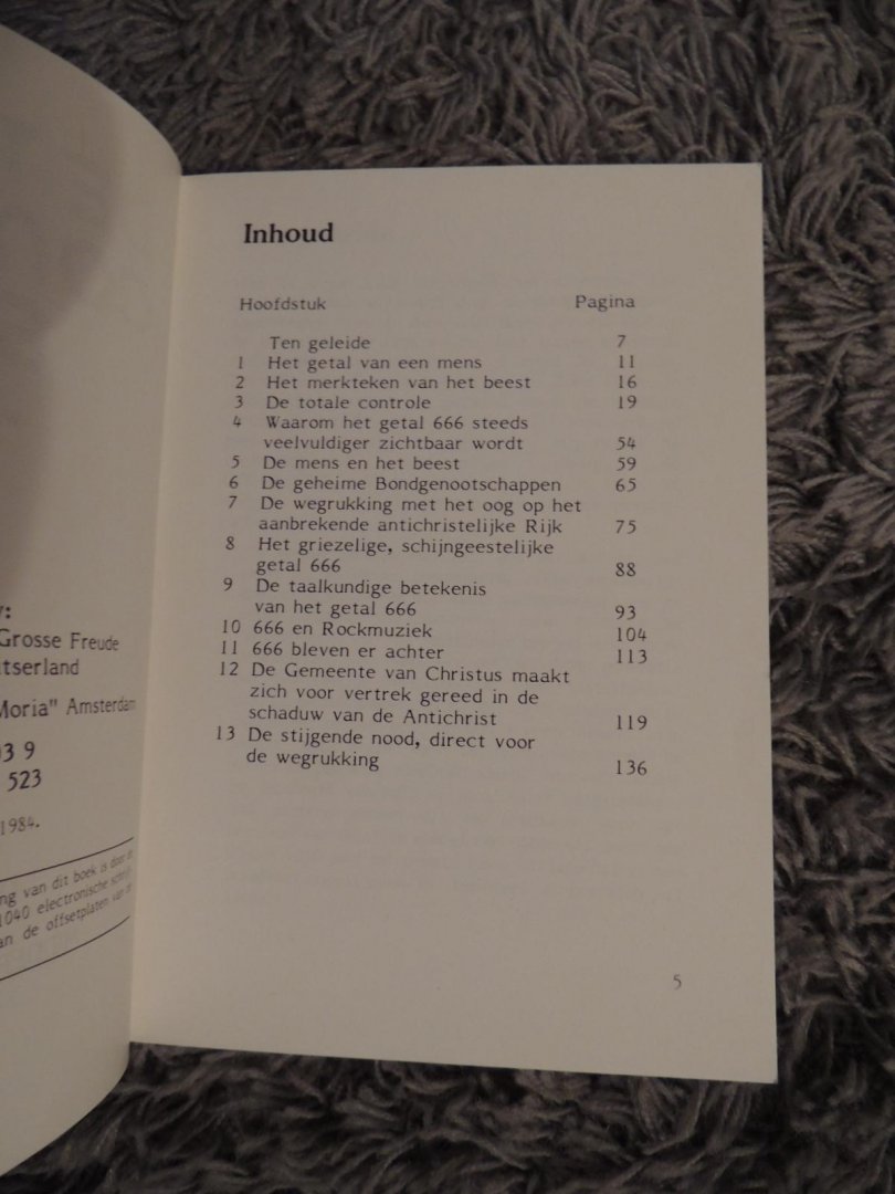 Malgo, Wim - De totale controle 666