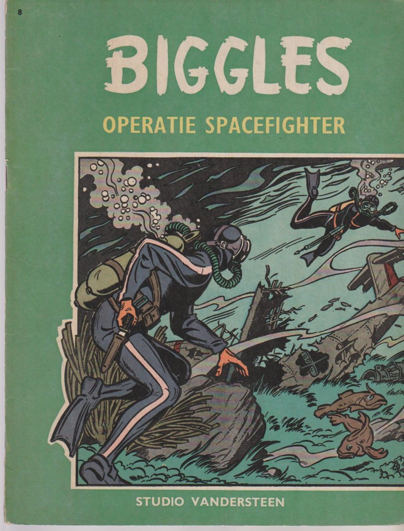  - Biggles strip deel 8 operatie spacefighter