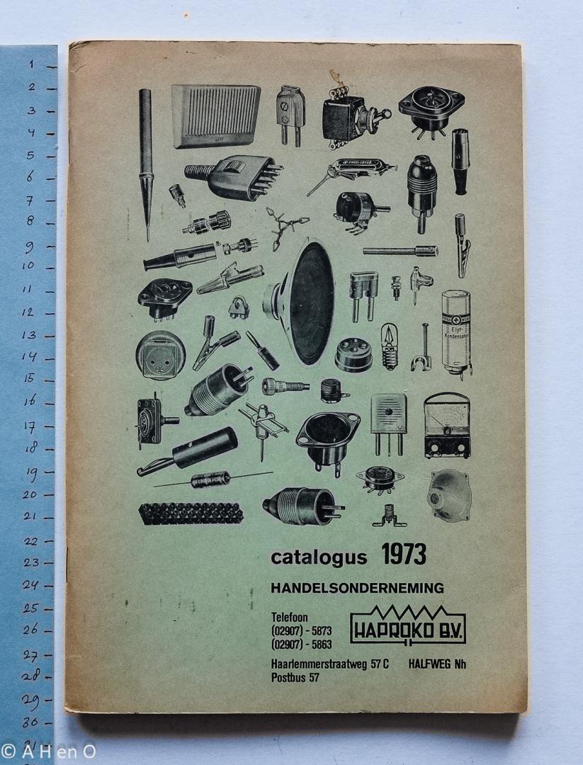 HAPROKO Bv, Halfweg - Catalogus 1973 Handelsonderneming HAPROKO