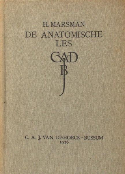 Marsman, H. - De anatomische les.