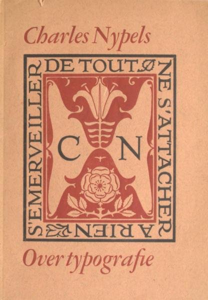 Nypels, Charles. - Over typografie.