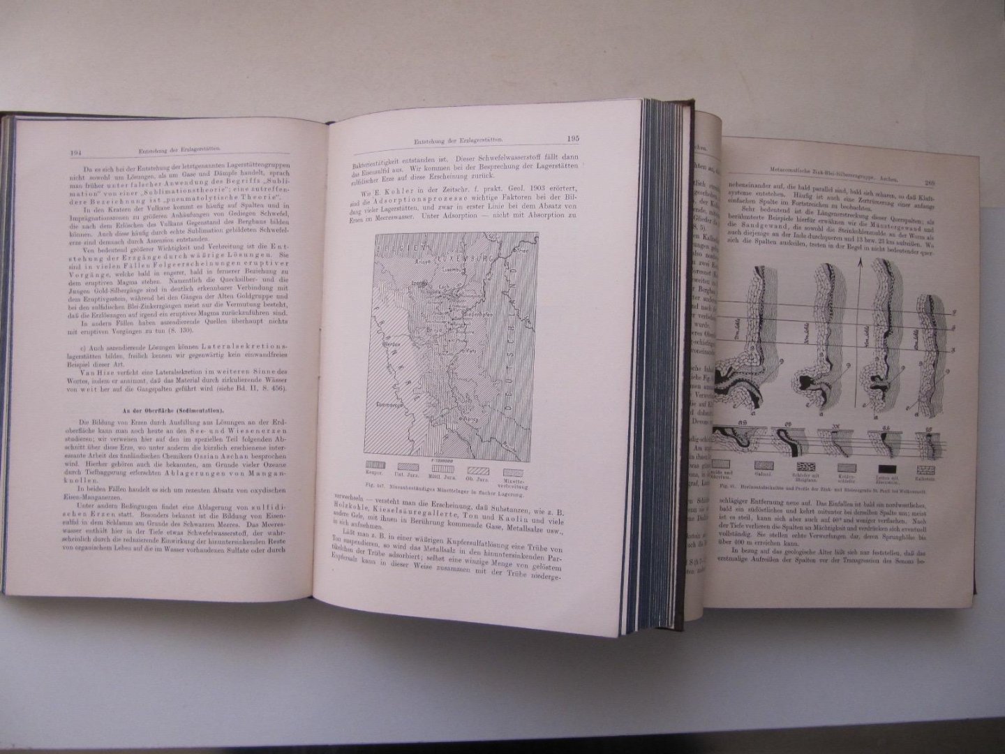 Beyschlag-Krusch-Vogt - Die Lagerstatten der Nutzbaren Mineralen und Gesteine I. en II. Band