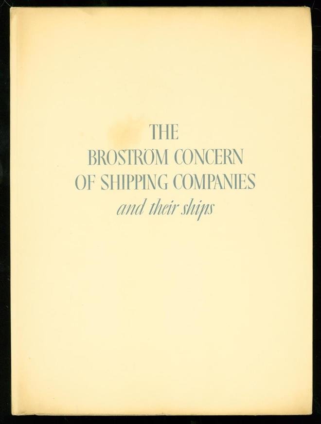 n.a. ( Illustrations by Einar Ström ) - The Brostrom Concern of Shipping Companies, and Their Ships