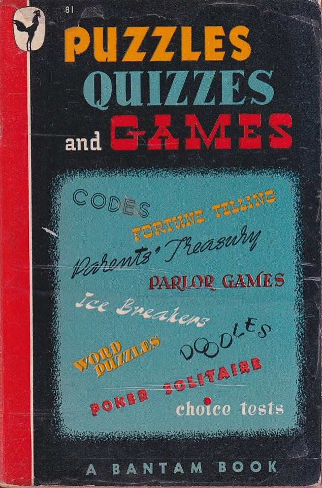 Frazer, Phyllis & Young, Edith - Puzzles, Quizzes and Games