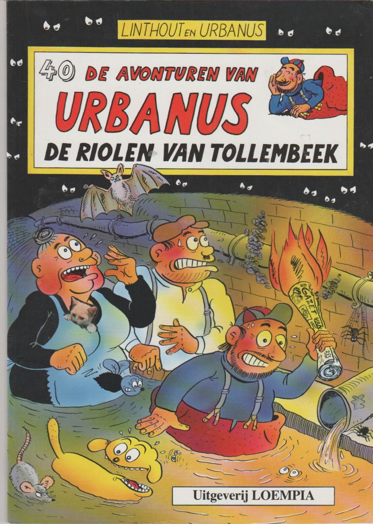 Linthout en Urbanus - De avonturen van Urbanus 40 de riolen van Tollembeek