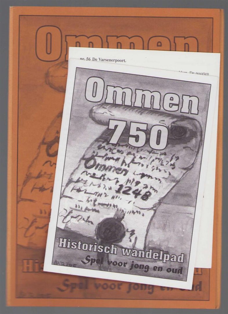 GJH Drenthen - Ommen, 750 jaar historisch wandelpad - spel voor jong en oud