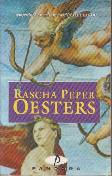 Peper (pseudoniem van Jenneke Strijland - Driebergen-Rijsenburg, 1 januari 1949 - Amsterdam, 16 maart 2013), Rascha - Oesters - Olga is bijna twintig als ze kennismaakt met Frank de Winter. Ze voelt zich meteen aangetrokken tot de zestigjarige kunsthandelaar.