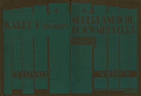 (DUDOK). FRIEDHOFF, G. - W.M. Dudok. (Uit de serie Nederlandsche Bouwmeesters onder redactie van W. Retera Wzn.).