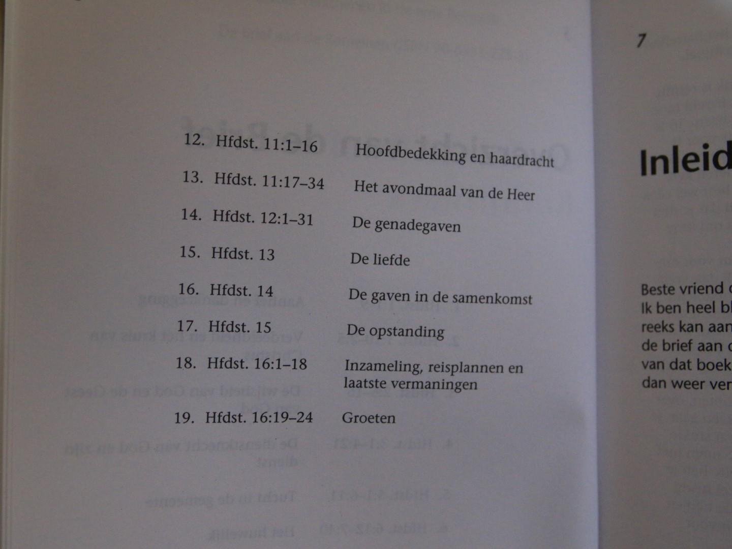 Koning, M.G. de - De eerste brief aan de Korinthiers. Een verklaring van Paulus' brief, speciaal voor jou nr.2