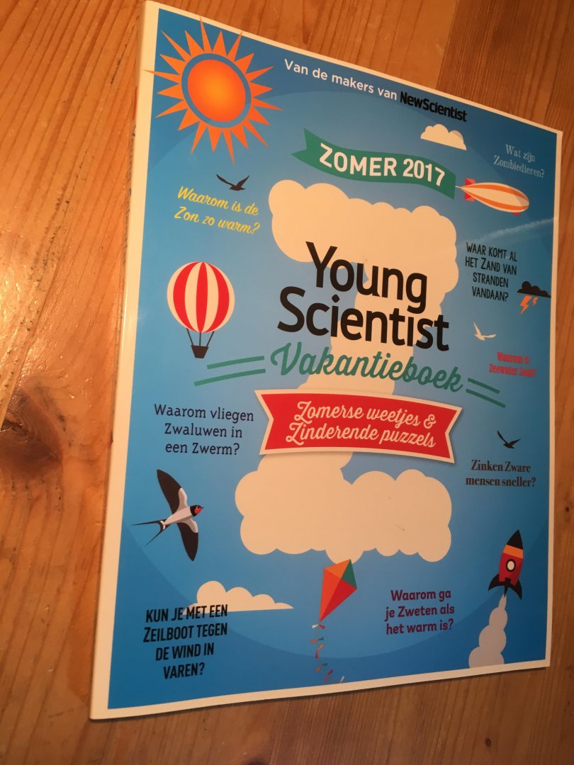NewScientist - Young Scientist Vakantieboek - zomerse weetjes en zinderende puzzles