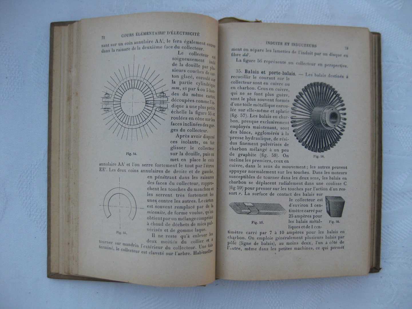 Lebois, C. - Cours élémentaire d'électricité industrielle. Deuxième partie. Étude complémentaire des courants continus - courants alternatifs- applications.