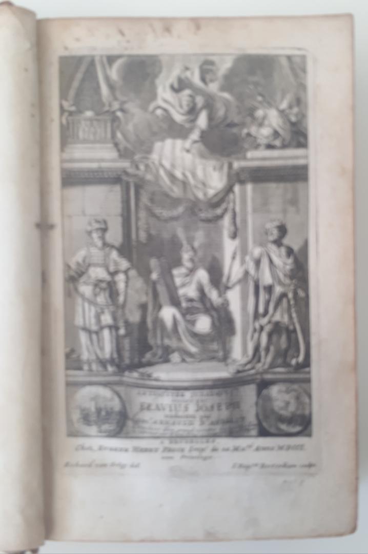 Josephus, Flavius; Flavius Joseph - Histoire des Juifs + Histoire de la Guerre des Juifs, Arnauld D'Andilly, nouvelle édition 1738; 4 de 5 tomes; zie info.