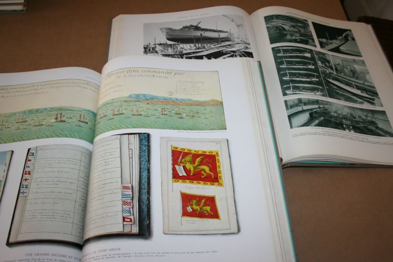 G. Toudouze e.a. - Histoire de la Marine (Complete uitgave in 2 delen)