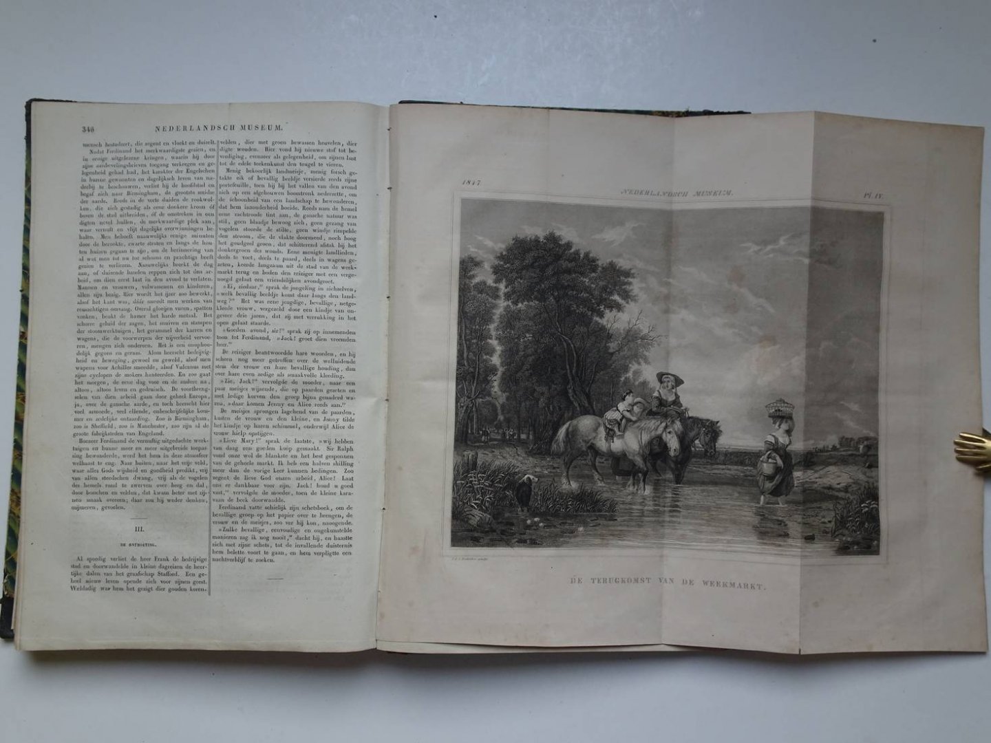 -. - Nederlandsch Museum. Geschied- en letterkundige merkwaardigheden. Natuurbeschrijvingen, aardrijkskundige bijzonderheden, historische en romantische verhalen.Bijeenverzameld uit de pennevruchten van verschillende bekende en anonyme oorspronkeli...