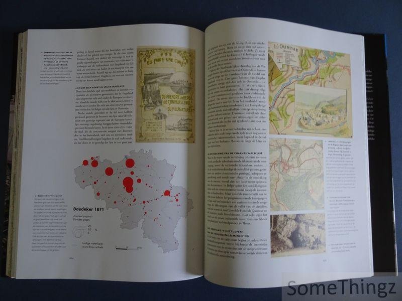 Marc Antrop, Philippe de Maeyer, Christinian Vandermotten, Marc Beyaert e.a. - Belgie in kaart. De evolutie van het landschap in drie eeuwen cartografie.
