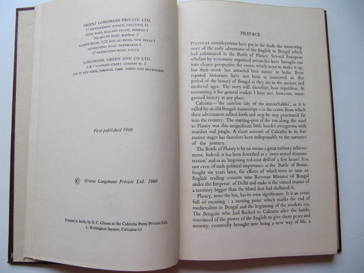 Tapanmohan Chatterji - The Road to Plassey