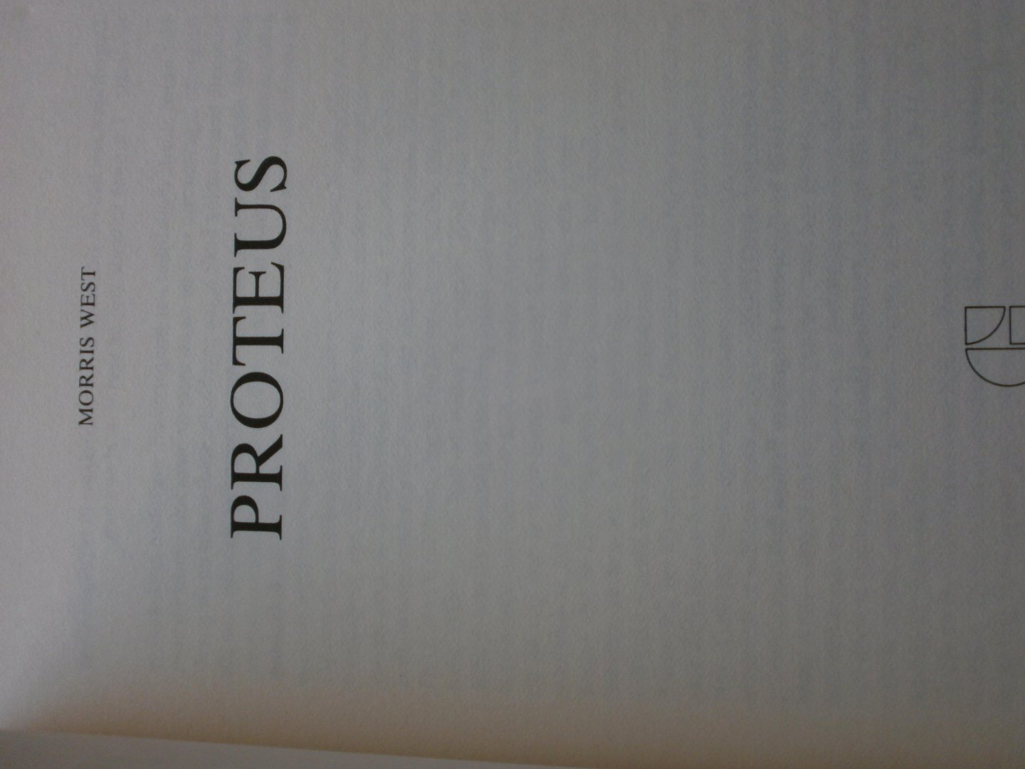 West, Morris - Proteus